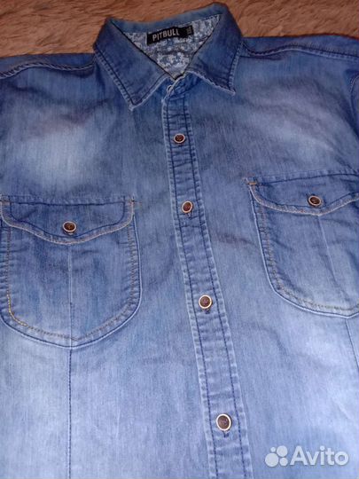 Джинсовая рубашка