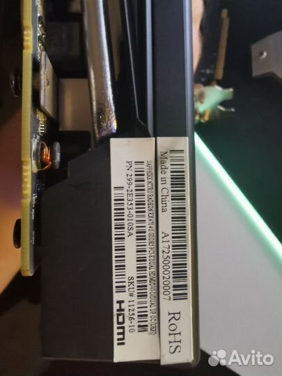 Продается видеокарта Sapphire nitro radeon rx 470