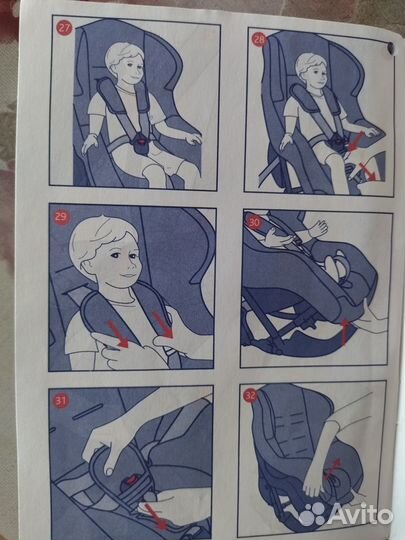 Детское автокресло 0 до 18 кг