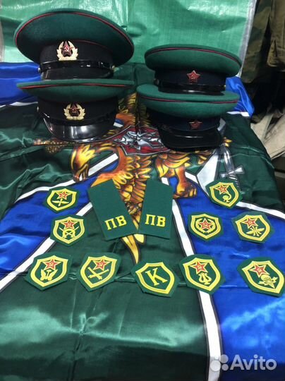 Фуражка пограничная,картуз пв,погоны,петлицы