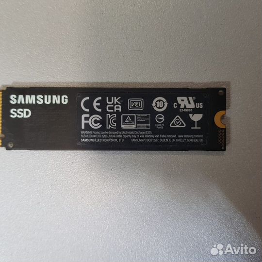 Накопитель SSD M.2 Samsung 980 Pro 1Тб