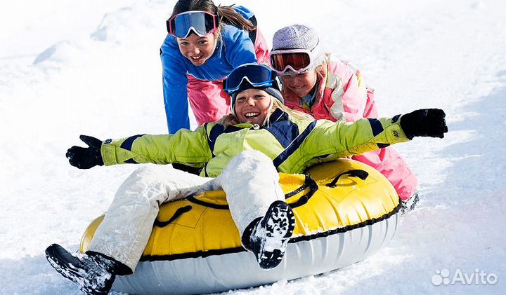 Ватрушка,тюбинг, зимний отдых