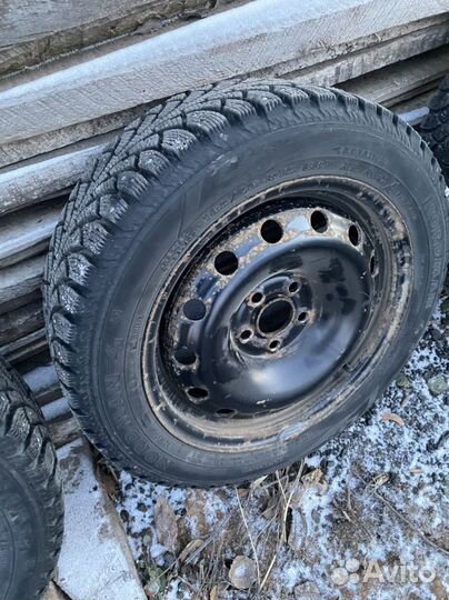 Nokian nordman 4 185/60 r15 с дисками