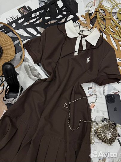 Платье трикотажное поло Polo