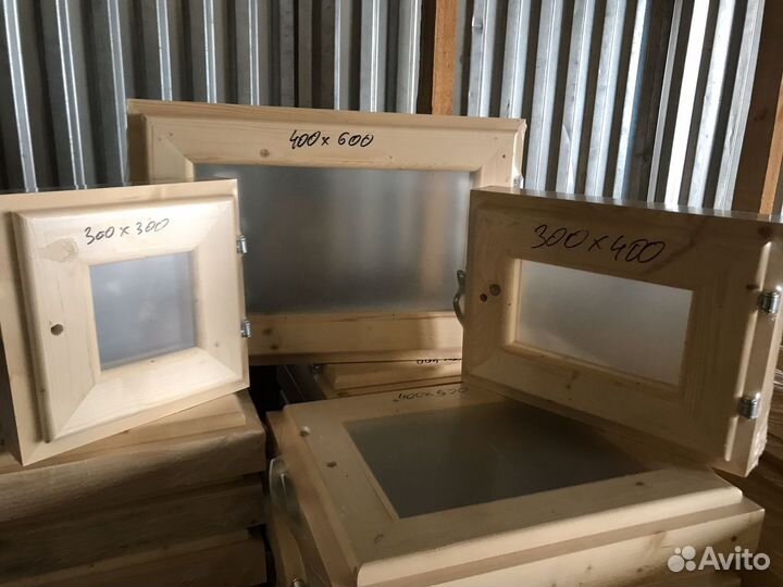 Окно деревянное