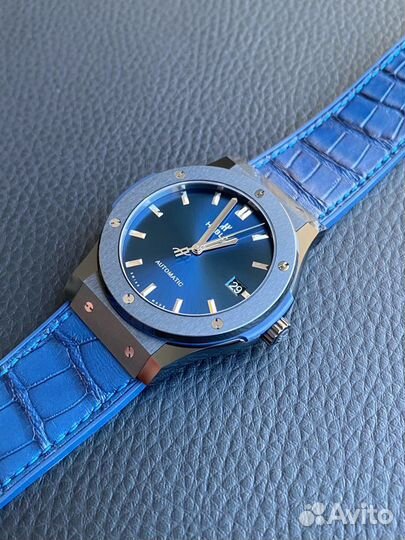 Hublot Classic Fusion Ceramic Blue 45mm. Б/у