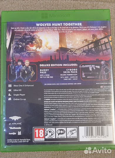 Wolfenstein youngblood для Xbox one series X