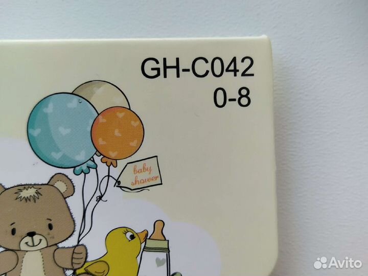 Носки (6 пар) для новорождённых 0-6 мес