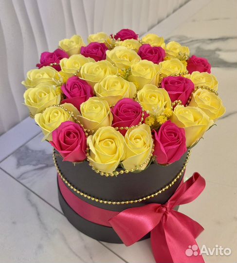 Букет роз из роз цветы подарочные букеты