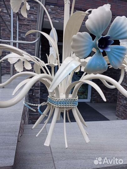 Люстра Винтаж, металлическое, из Швеции