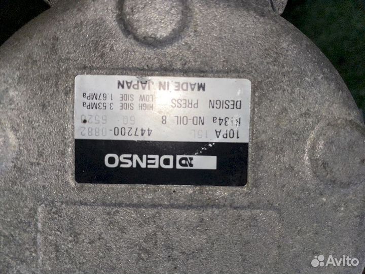 Компрессор кондиционера 4S-FE Toyota Camry SV40 88