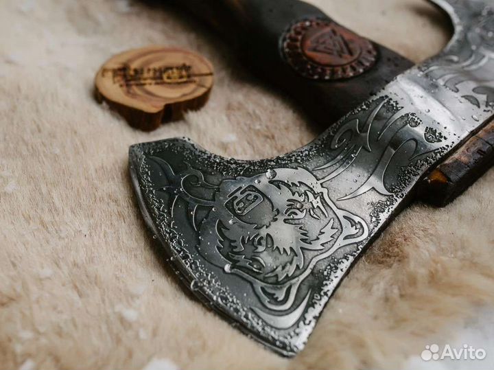 Топор кованый двусторонний Хозяин леса