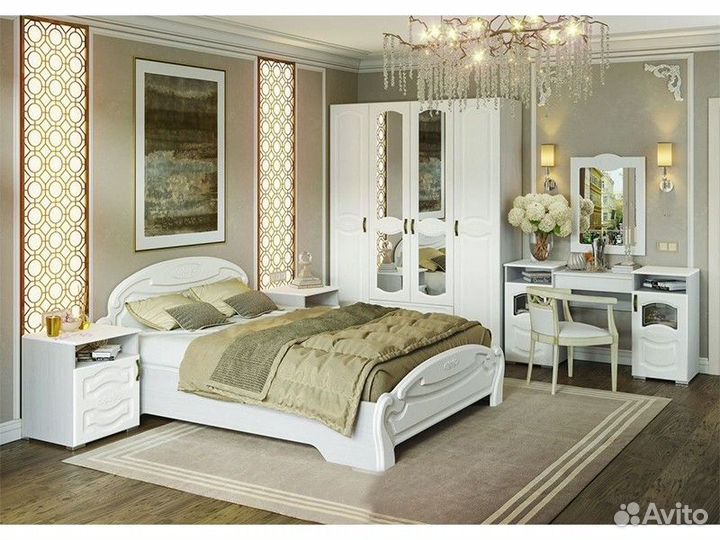 Спальня медина кр 042 кровать с подъемником (1,76х