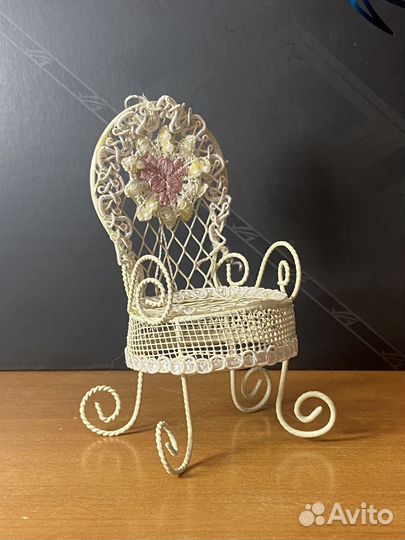 Елочная игрушка кресло