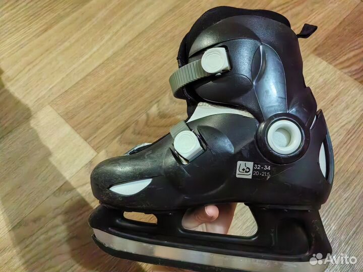 Коньки раздвижные для мальчика р. 32-34