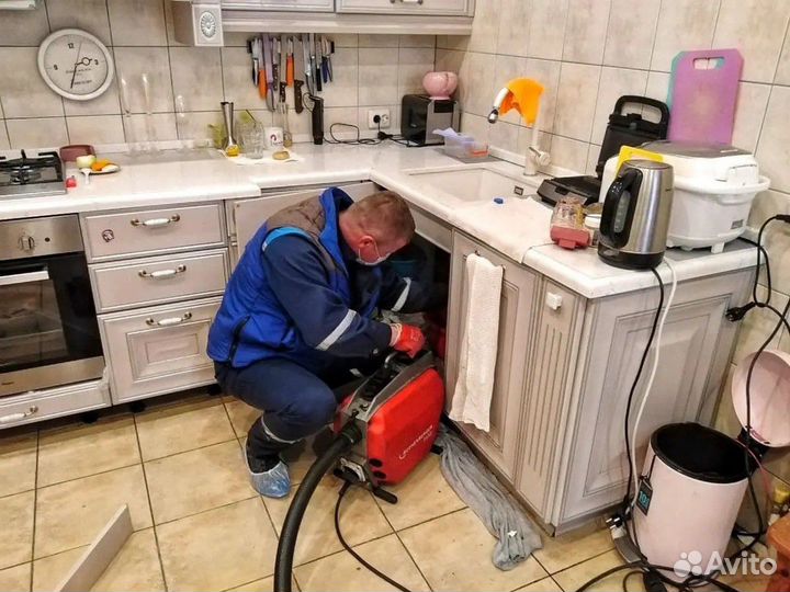 Устранение засоров канализации