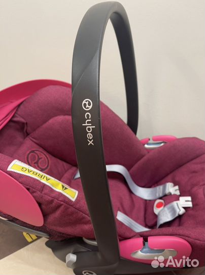 Автокресло cybex cloud z i-size plus passion pink