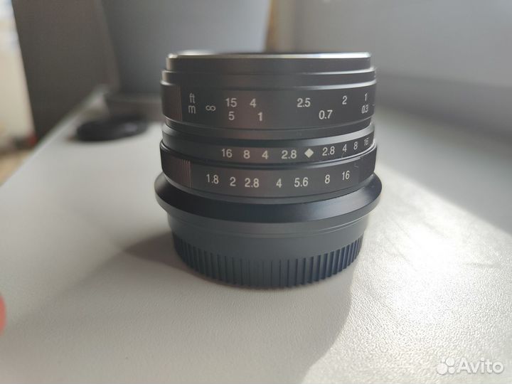 Объектив 7artisans 25mm f/1.8 Fujifilm x-mount