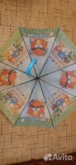 Зонтик детский Angry Birds