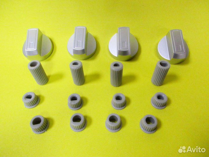 Ручки универсальные серебристые