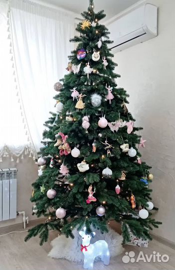 Ель искуственная литая
