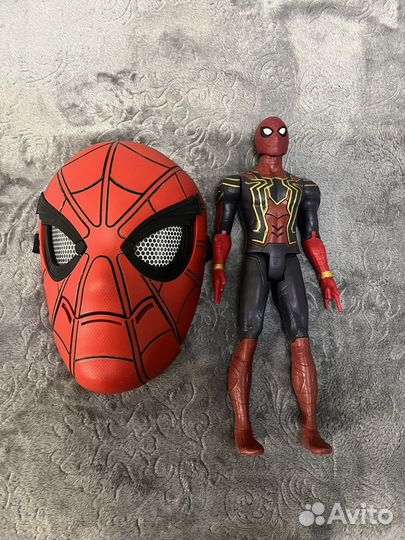 Человек паук маска, веб шутер