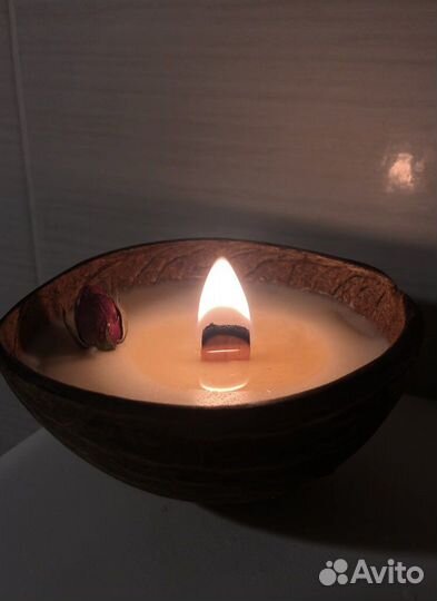 Свечи ручной работы из соевого воска