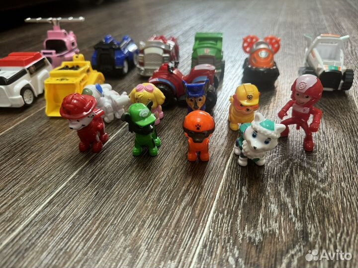 Коллекция фигурки щенячий патруль не оригинал