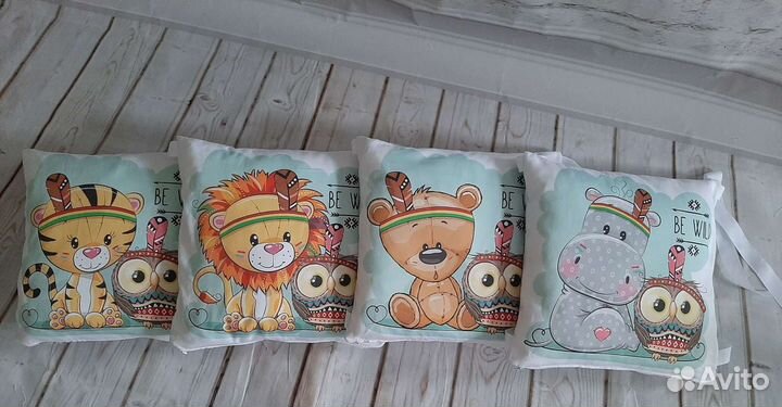 Бортики - подушечки