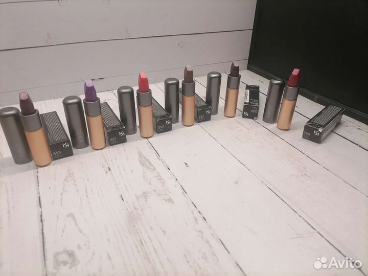 Кремовая Матовая помада для губ kiko velvet