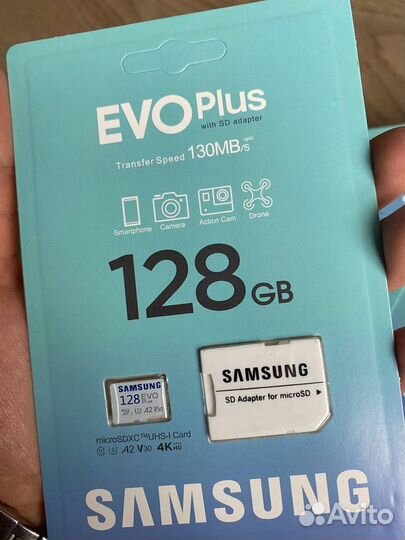 128Gb Micro SD Samsung EVO Plus