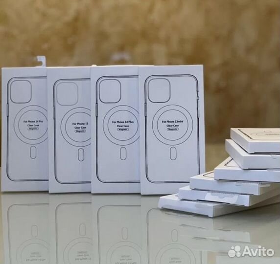 Прозрачный чехол с Magsafe на iPhone 11/12/13/14