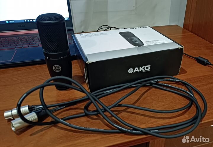 Конденсаторный микрофон akg p120