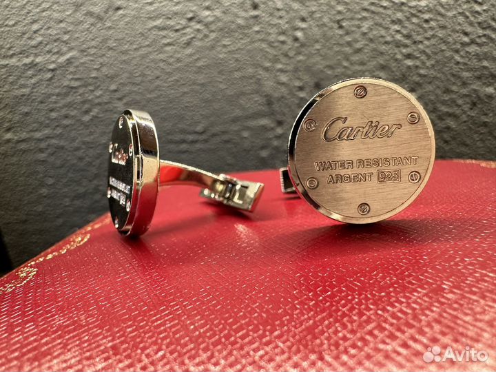 Запонки Cartier оригинал