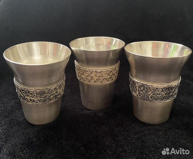 Рюмки мельхиор СССР