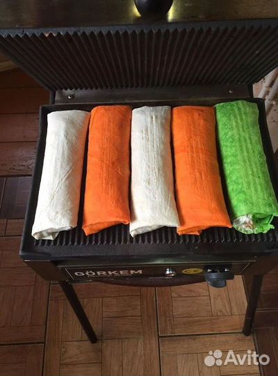 Лаваш шпинатный, сырный, томатный