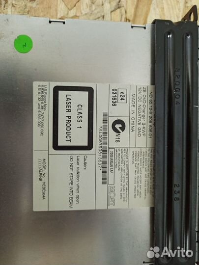 DVD-чейнджер BMW X6 E71