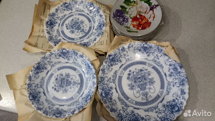 Тарелки бронь