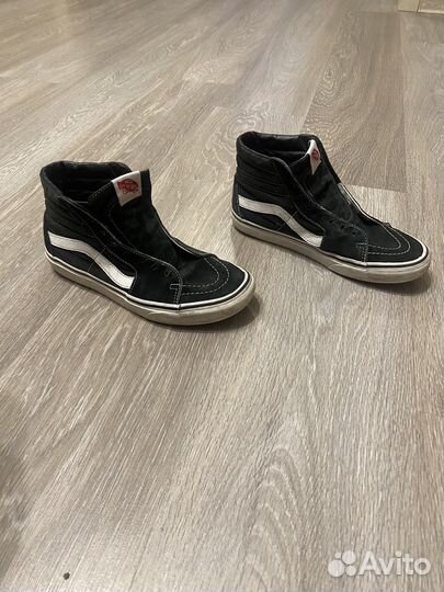 Кеды vans высокие