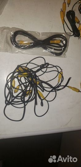 Провода шнуры кабели scart RCA Тюльпаны Колокольчи