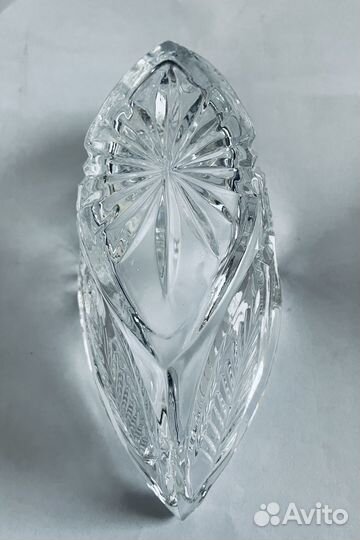 Хрустальная ваза для салатов, конфет, печенья