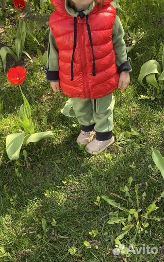 Комбинезон утепленный спортивный 80-86