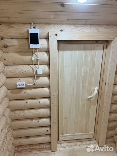 Готовая баня на 3 отсека 2,4*6,1