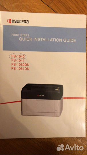 Принтер лазерный kyocera ecosys FS-1040