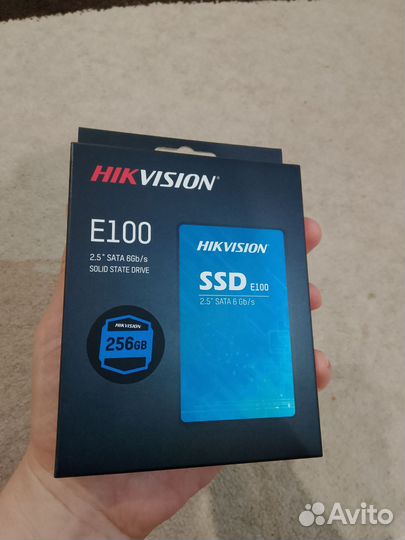 Новый SSD 256gb 2.5