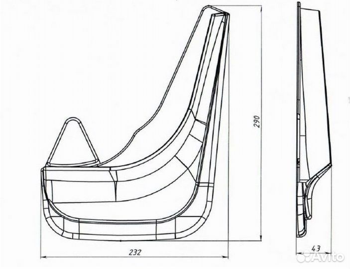 Брызговики (универсальные)