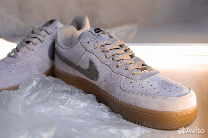 Nike Air Force 1 Low Grey Suede