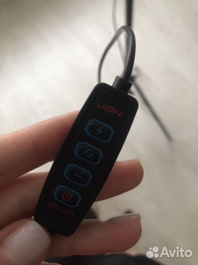 Кольцевая лампа со штативом 26 см