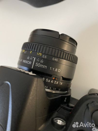 Зеркальный фотоаппарат Nikon d7000 + 50mm f/1.8D