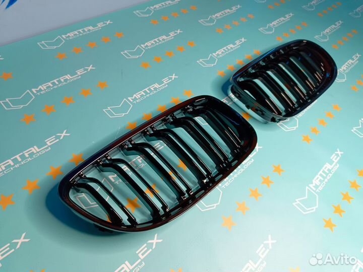 Решетка радиатора BMW E90, рест, M стиль